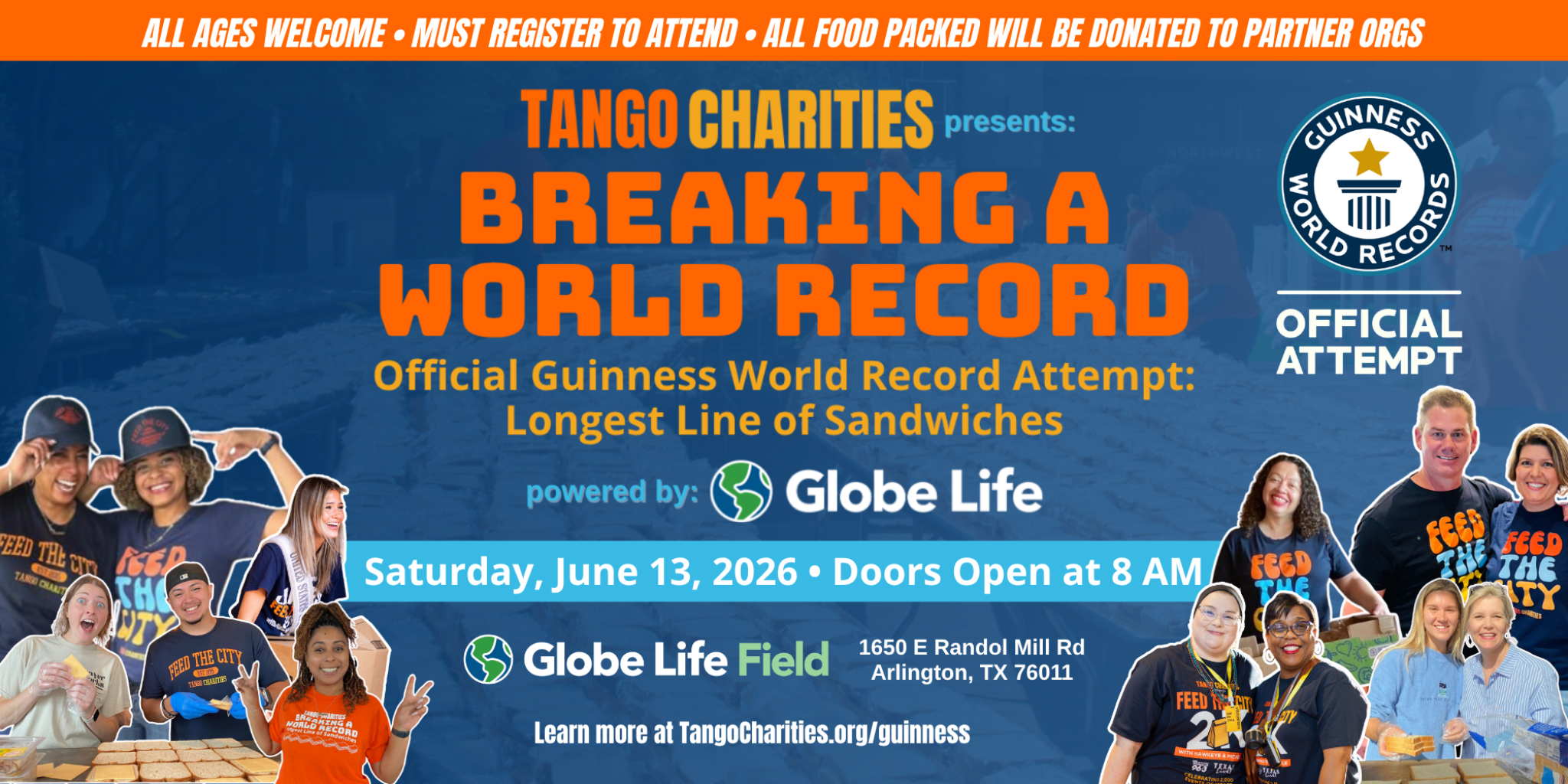 Tango Charities World Record Event